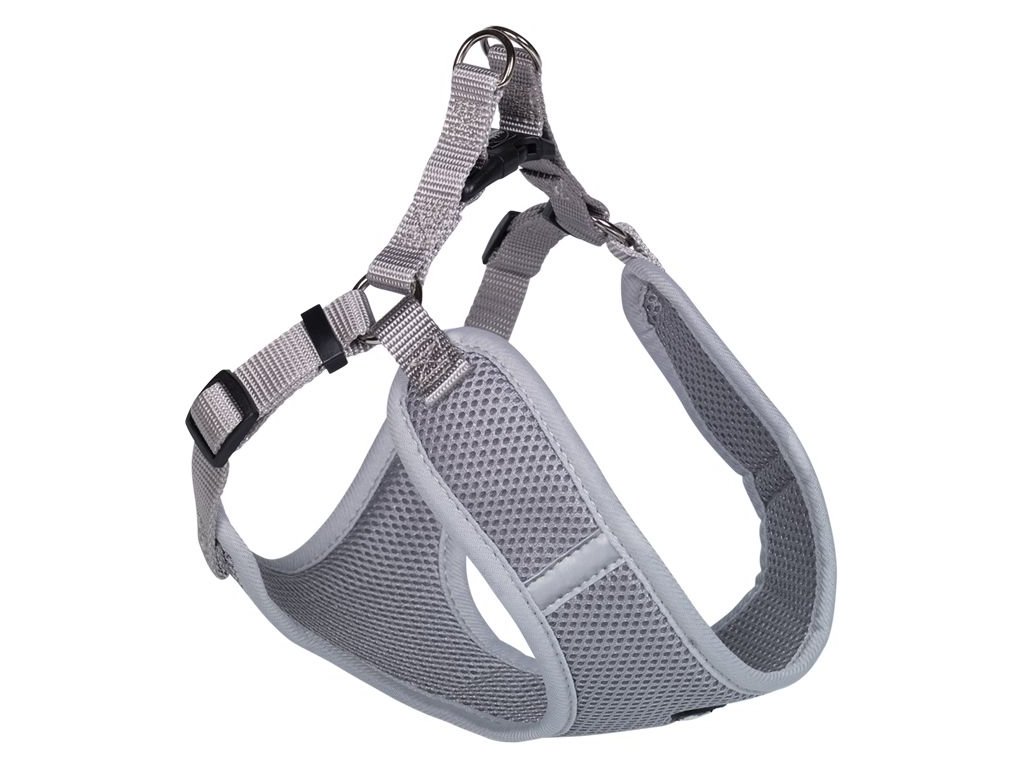 5154 1 nobby hrudni postroj mesh reflect sedy xl z kategorie chovatelske potreby a krmiva pro psy obojky voditka a postroje pro psy postroje pro psy