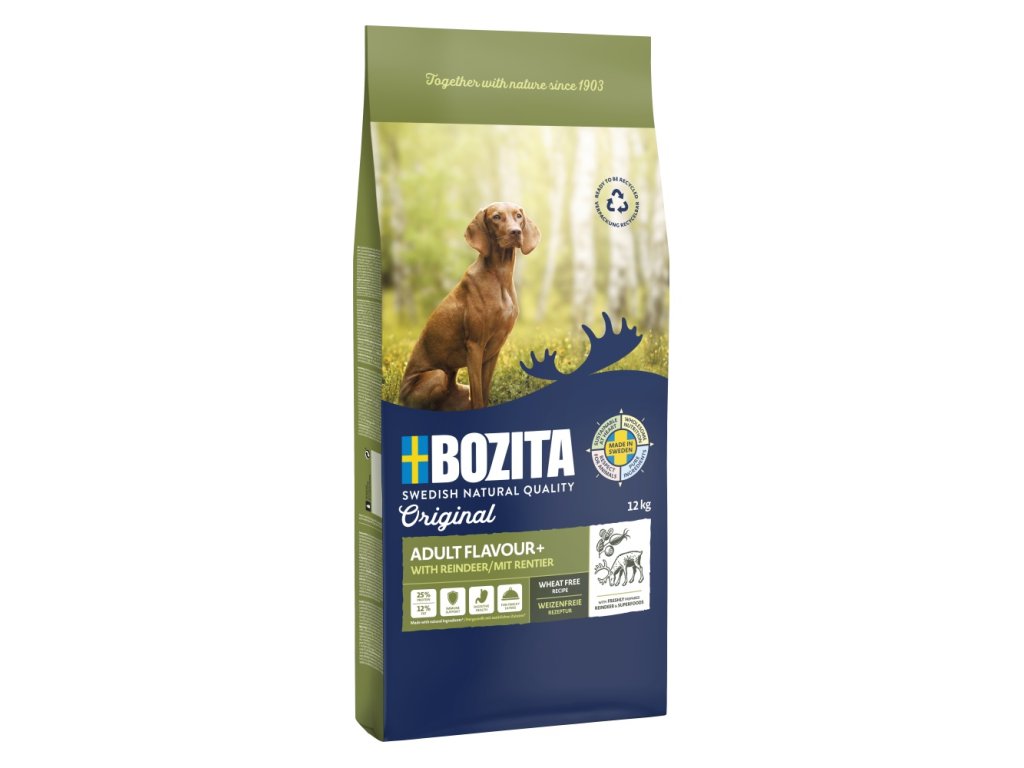 83682 1 bozita dog adult flavour plus 12 kg z kategorie chovatelske potreby a krmiva pro psy krmiva pro psy granule pro psy