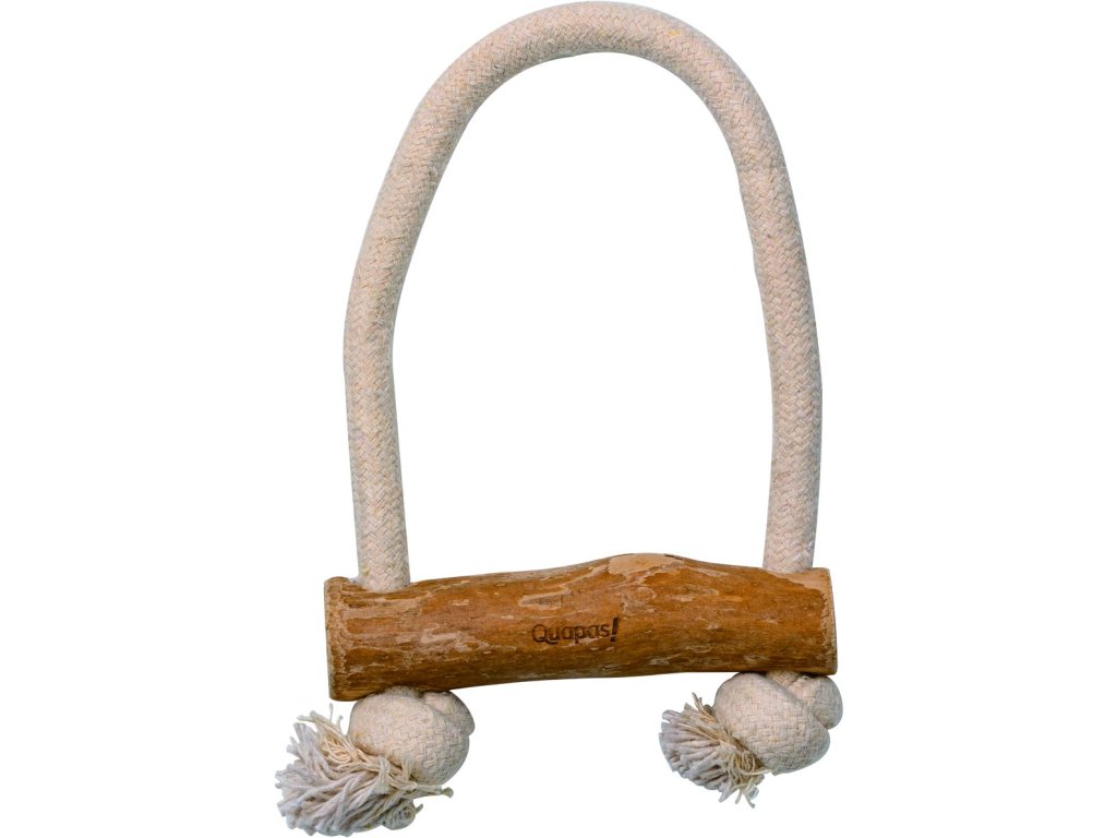 50259 1 quapas hracka z kavoveho dreva pull 30x20cm z kategorie chovatelske potreby a krmiva pro psy hracky pro psy kavove drevo pro psy