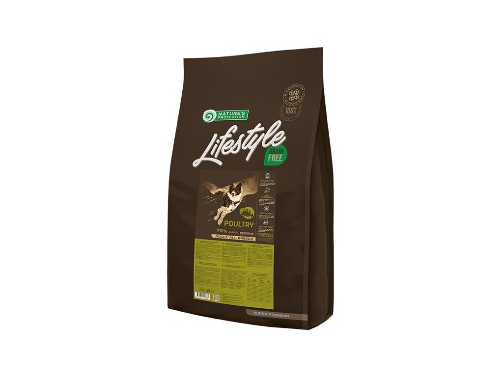 56460 1 nature s protection dog dry lifestyle gf poultry 10 kg z kategorie chovatelske potreby a krmiva pro psy krmiva pro psy granule pro psy