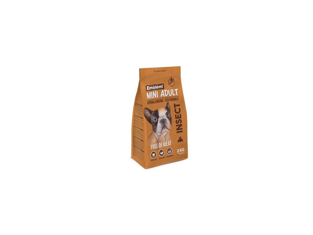 35283 eminent dog adult mini insect 2kg z kategorie chovatelske potreby a krmiva pro psy krmiva pro psy granule pro psy