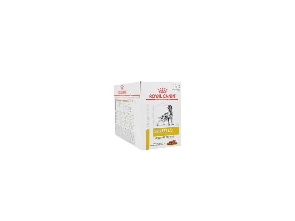 4830 royal canin vd canine urinary s o mod calorie 12x100g z kategorie chovatelske potreby a krmiva pro psy krmiva pro psy veterinarni diety pro psy
