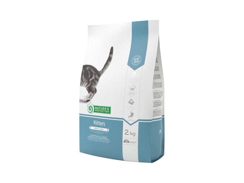 55770 1 nature s protection cat dry kitten 2 kg z kategorie chovatelske potreby a krmiva pro kocky krmivo a pamlsky pro kocky granule pro kocky
