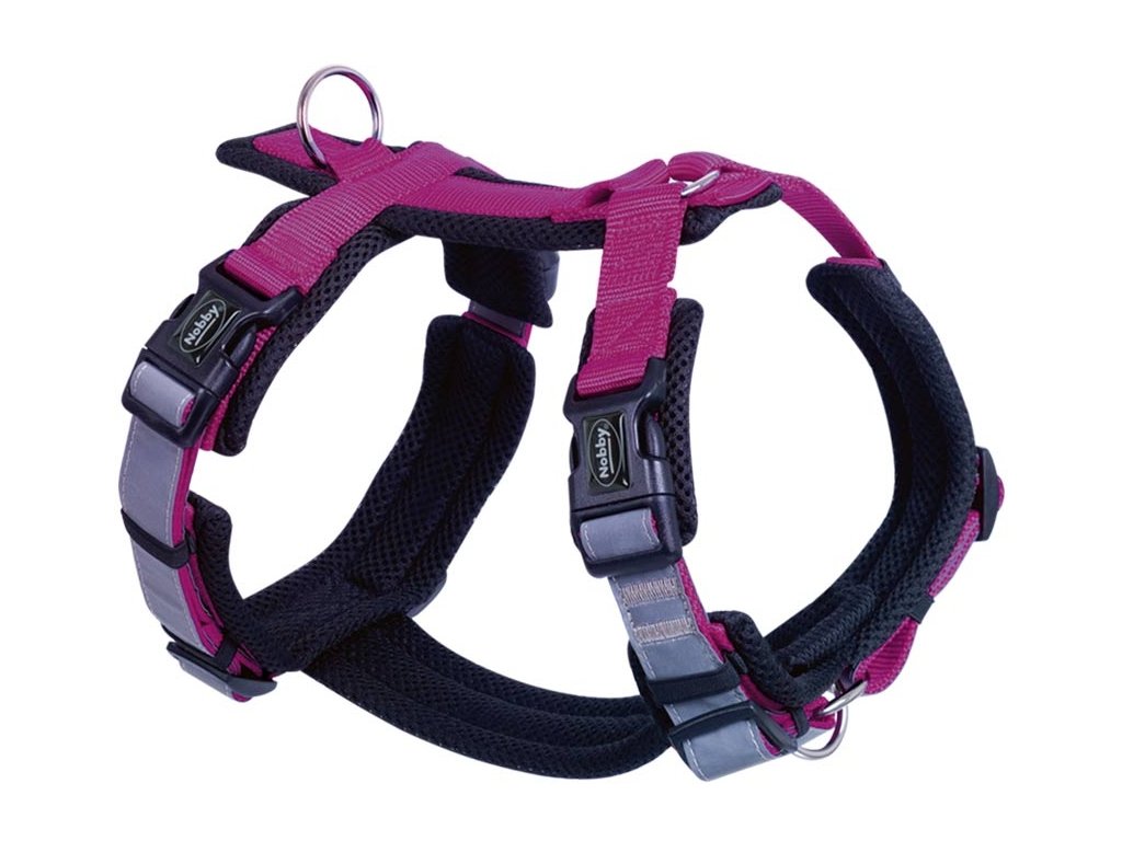 38208 1 nobby postroj pro psy daily walk comfort xl ruzova z kategorie chovatelske potreby a krmiva pro psy obojky voditka a postroje pro psy postroje pro psy