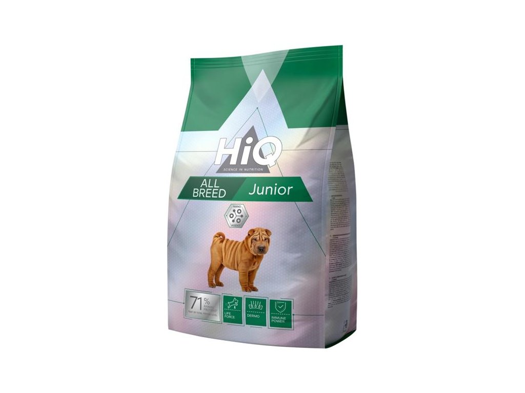 58448 1 hiq dog dry junior 2 8 kg z kategorie chovatelske potreby a krmiva pro psy krmiva pro psy granule pro psy