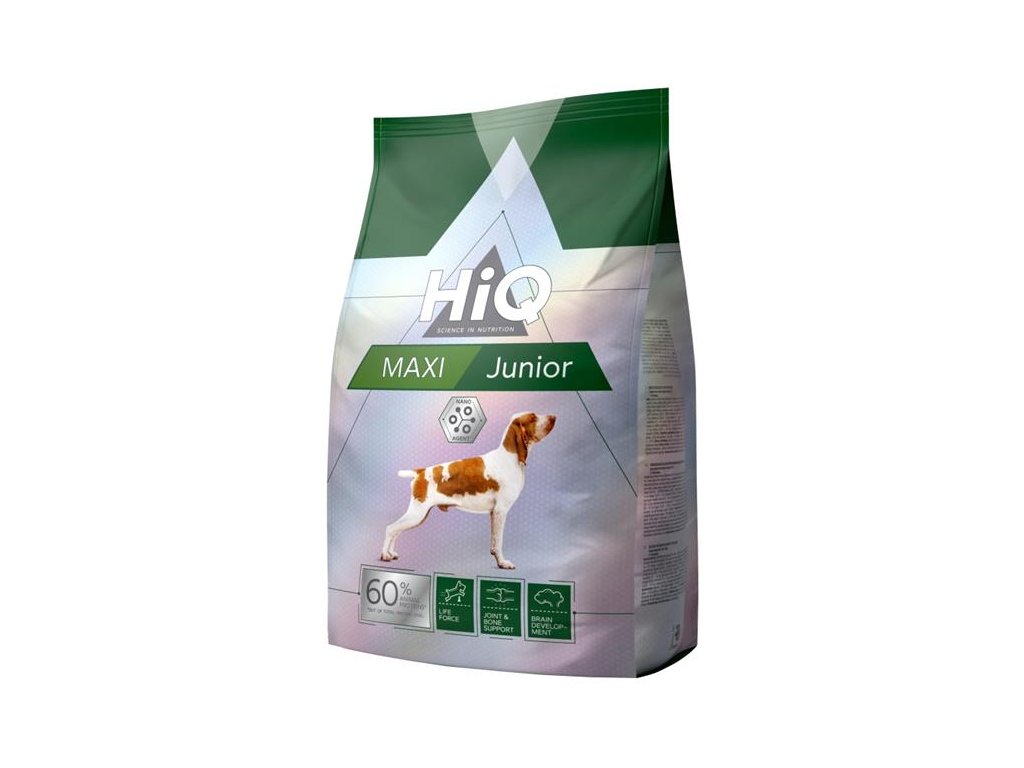 58487 1 hiq dog dry junior maxi 2 8 kg z kategorie chovatelske potreby a krmiva pro psy krmiva pro psy granule pro psy