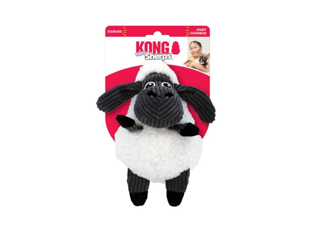 55326 2 hracka plys sherps floofs ovce kong m z kategorie chovatelske potreby a krmiva pro psy hracky pro psy kong hracky pro psy