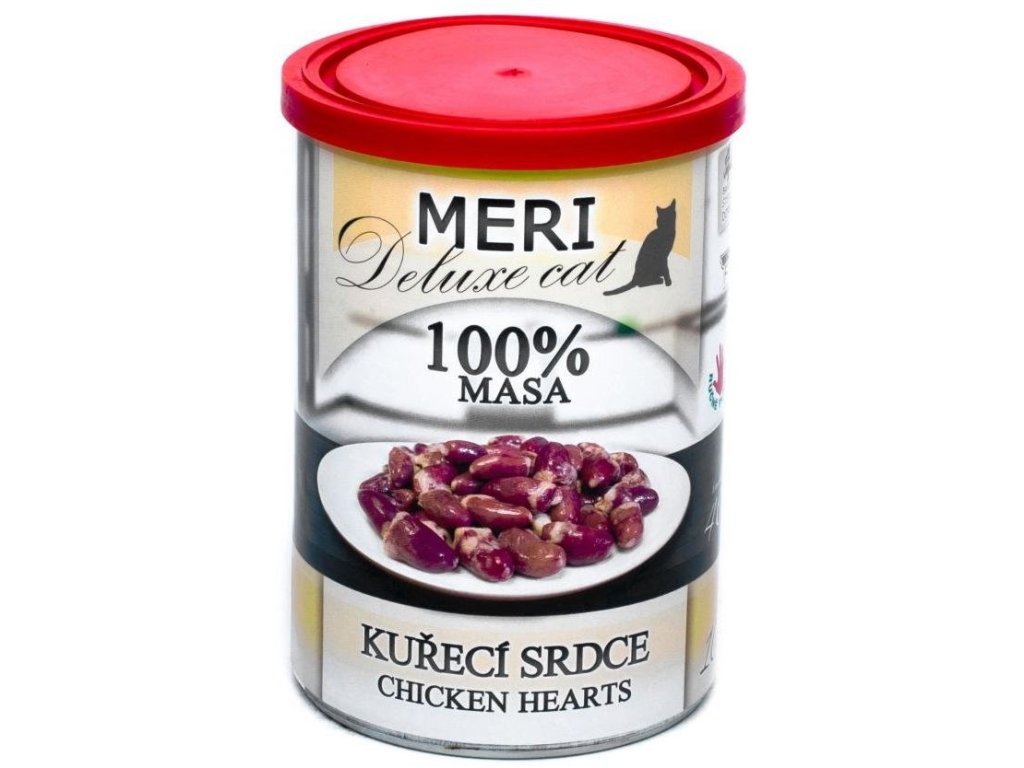75798 meri deluxe cat kureci srdce 400g z kategorie chovatelske potreby a krmiva pro kocky krmivo a pamlsky pro kocky konzervy pro kocky