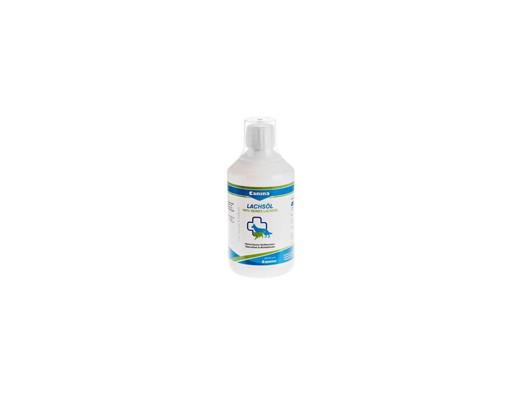 44205 1 canina lososovy olej 500ml z kategorie chovatelske potreby a krmiva pro psy vitaminy a leciva pro psy kuze a srst psu