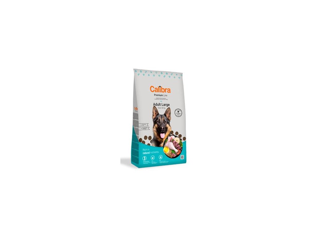 4554 calibra dog premium line adult large 3 kg z kategorie chovatelske potreby a krmiva pro psy krmiva pro psy granule pro psy