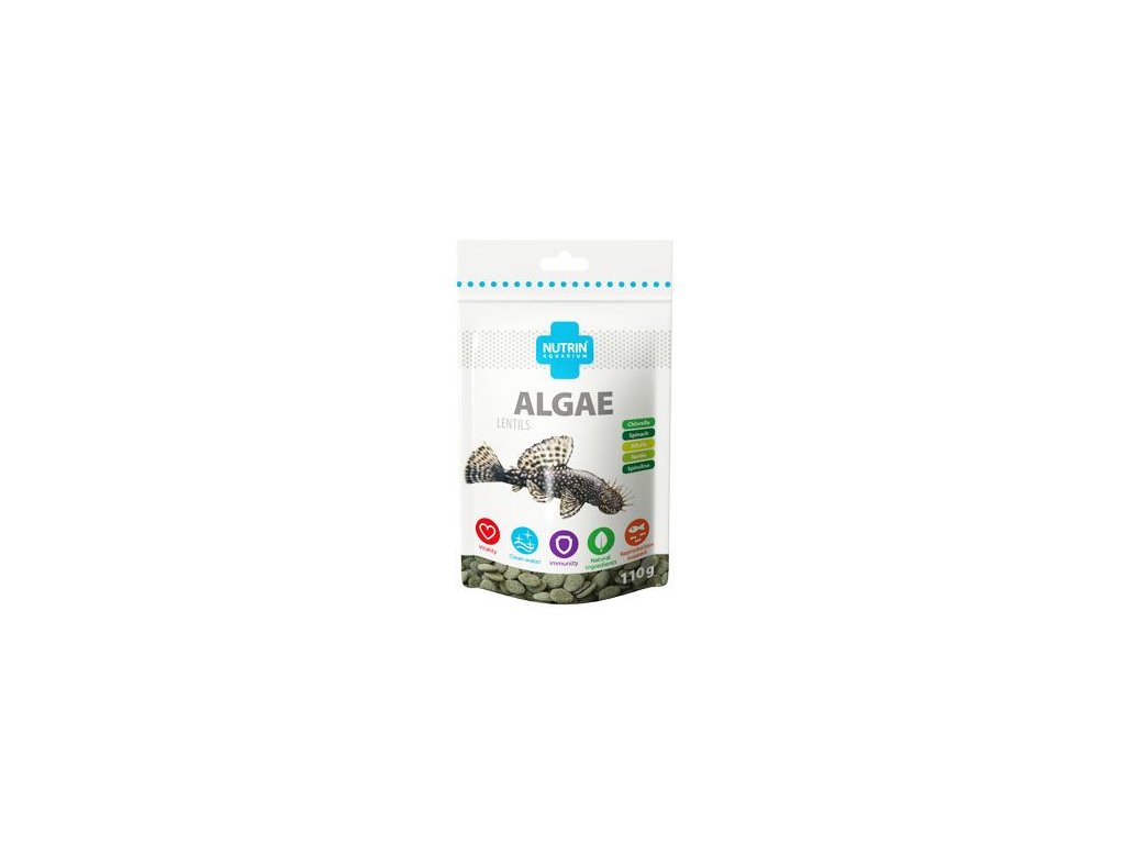 42408 1 nutrin aquarium algae lentils 110g z kategorie jezirka krmivo pro ryby