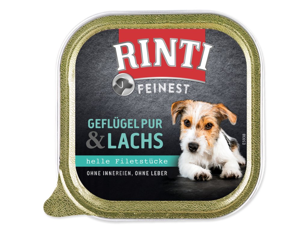 49722 1 vanicka rinti feinest drubez losos 150 g z kategorie chovatelske potreby a krmiva pro psy krmiva pro psy vanicky pastiky pro psy