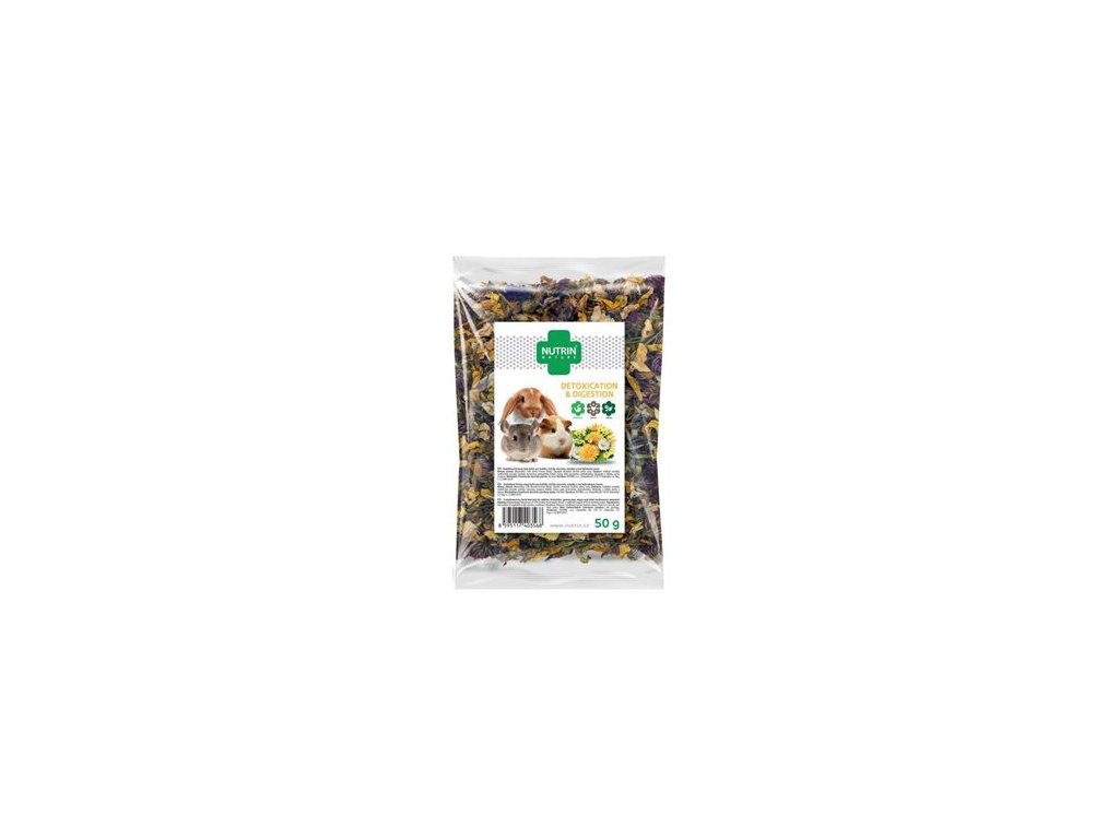 30570 nutrin nature detoxication digestion 50g z kategorie chovatelske potreby a krmiva pro hlodavce a mala zvirata pamlsky pro hlodavce