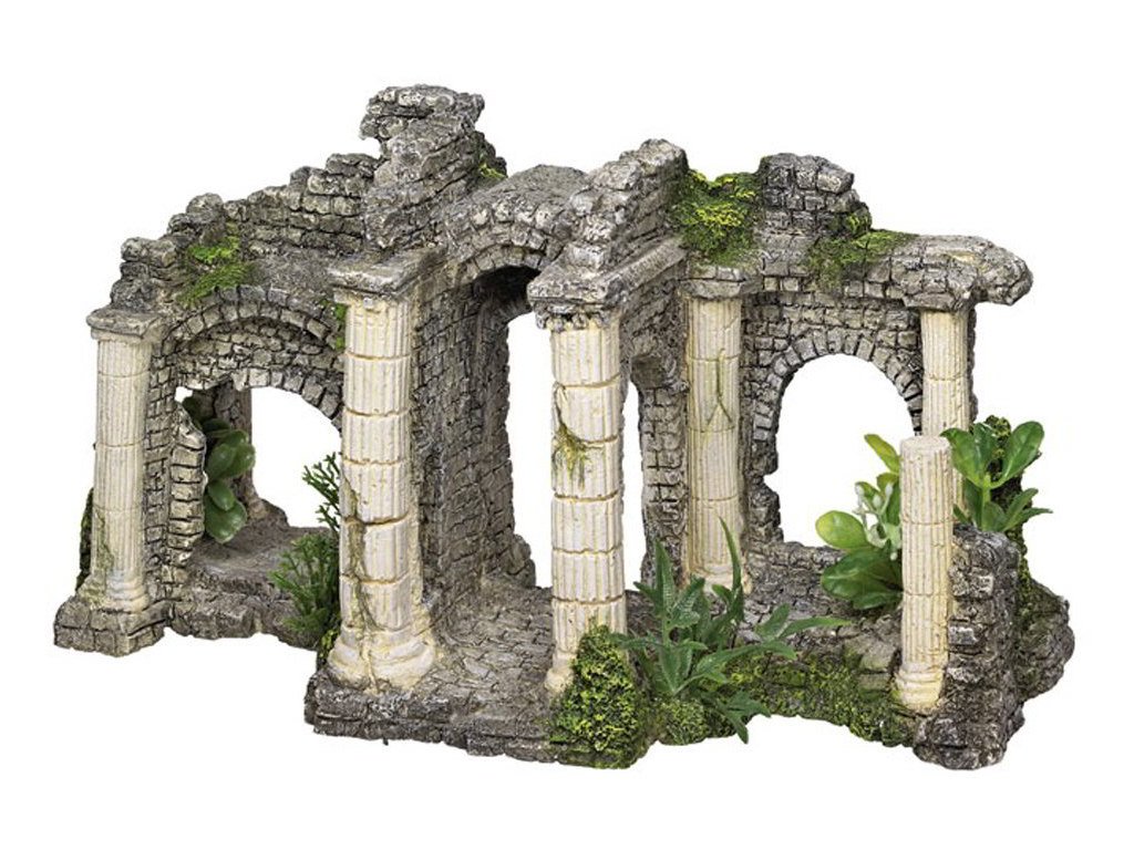 15420 1 nobby akvarijni dekorace hadrianova brana 27 5 x 13 5 x 15 5 cm z kategorie akvaristicke a teraristicke potreby dekorace do akvaria antika
