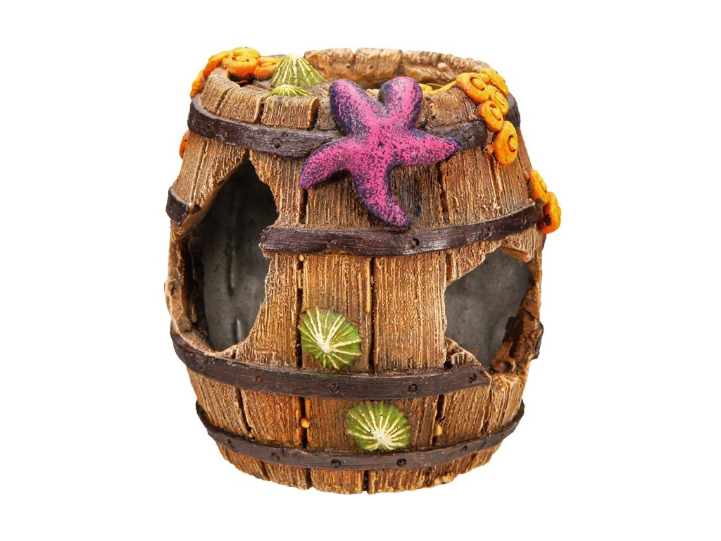 5667 1 nobby akvarijni dekorace sud 8 5 x 8 5 x 9 cm z kategorie akvaristicke a teraristicke potreby dekorace do akvaria amfory nadoby