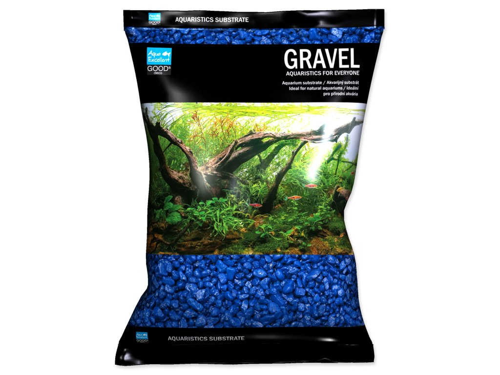 60380 1 pisek aqua excellent 3 6 mm modry 3 kg z kategorie akvaristicke a teraristicke potreby pisky a sterky