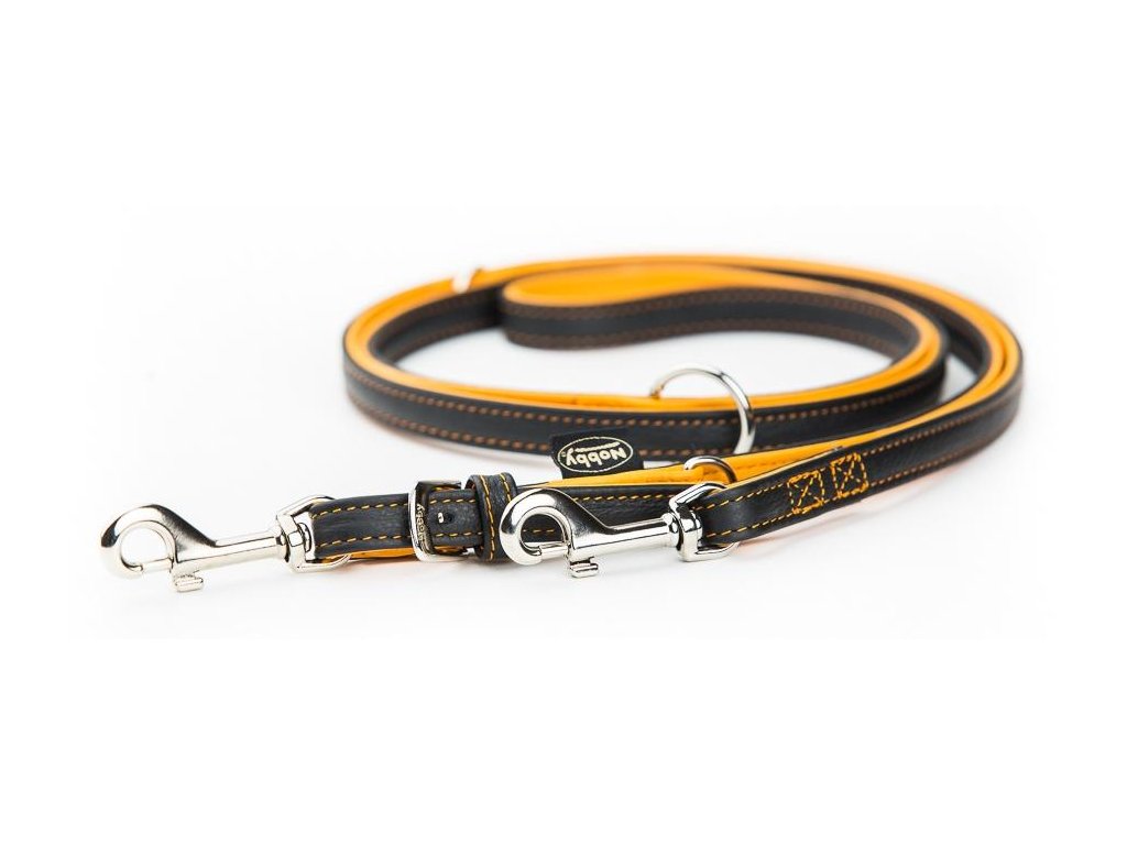 24366 2 nobby pacific kozene voditko oranzove lemovani s m 200cm 14mm z kategorie chovatelske potreby a krmiva pro psy obojky voditka a postroje pro psy voditka pro psy klasicka voditka pro psy