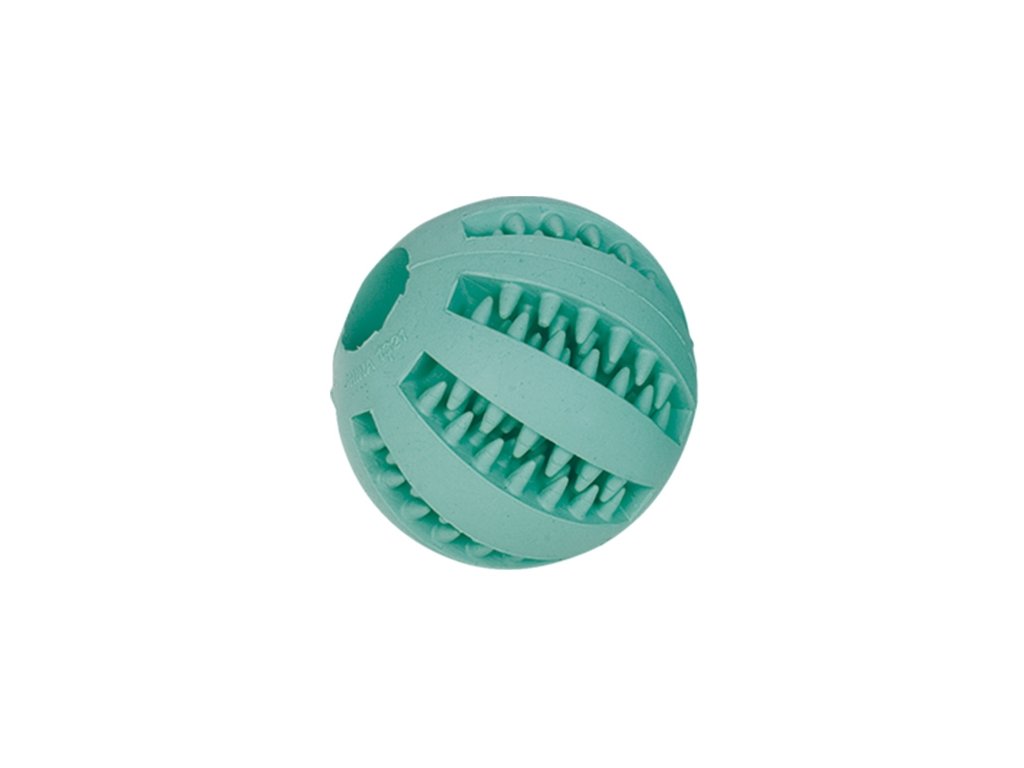 25677 1 nobby dental hracka pro psy gumovy maly mic s matou 5cm z kategorie chovatelske potreby a krmiva pro psy hracky pro psy dentalni hracky pro psy