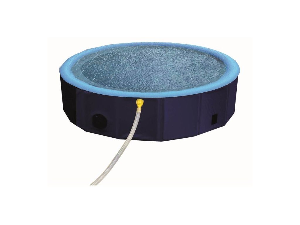 36582 3 nobby bazen s postrikovacem splash pool s 80x20cm z kategorie chovatelske potreby a krmiva pro psy pelisky a dvirka pro psy bazenky pro psy