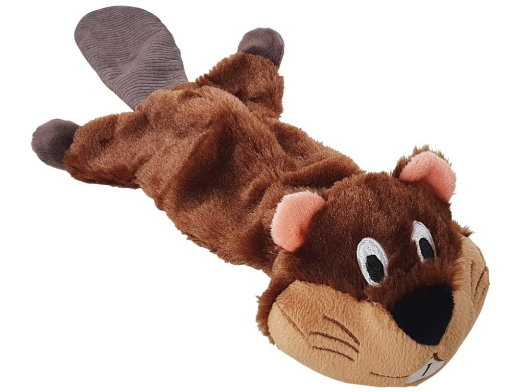 38109 1 nobby plysova hracka pro psy bez vyplne bobr 55 cm z kategorie chovatelske potreby a krmiva pro psy hracky pro psy plysove hracky pro psy