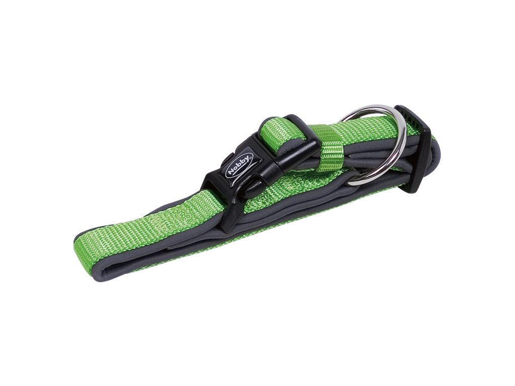 15729 1 nobby classic preno obojek neopren zeleny s m 30 45cm z kategorie chovatelske potreby a krmiva pro psy obojky voditka a postroje pro psy obojky pro psy