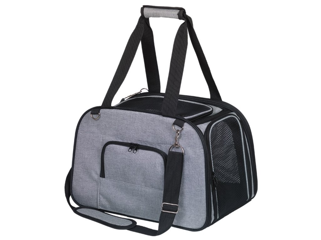 13317 2 nobby prepravni taska tali do 7kg seda 43 x 28 x 28 cm z kategorie chovatelske potreby a krmiva pro kocky prepravky tasky pro kocky