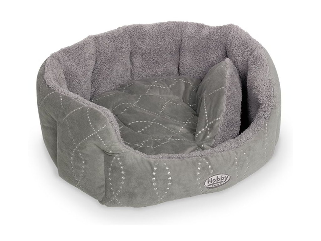 13965 3 nobby ceno pelisek sedy 66x57x22cm z kategorie chovatelske potreby a krmiva pro psy pelisky a dvirka pro psy pelechy a pohovky pro psy