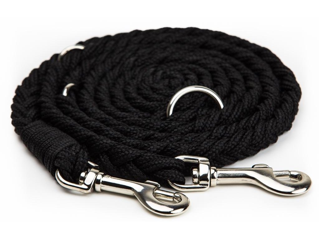 7710 2 nobby pletene voditko l xl 200cm 25mm cerna z kategorie chovatelske potreby a krmiva pro psy obojky voditka a postroje pro psy voditka pro psy klasicka voditka pro psy