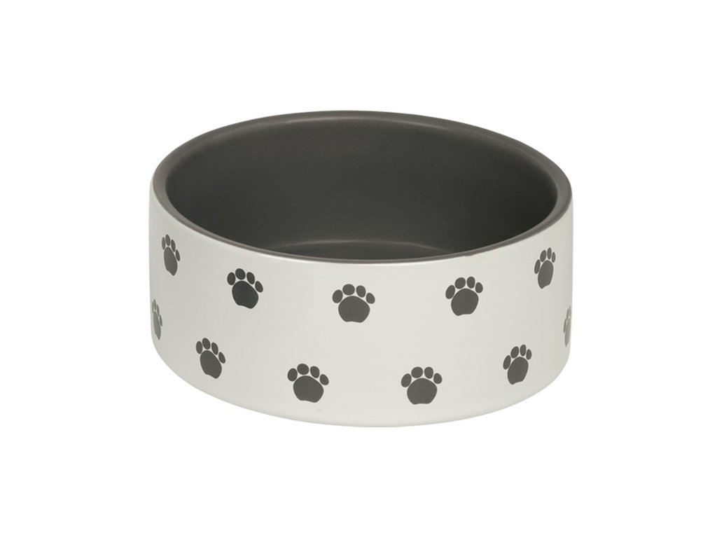 20643 1 nobby pata keramicka matna miska seda 15x6cm 550ml z kategorie chovatelske potreby a krmiva pro psy misky a davkovace pro psy keramicke misky pro psy