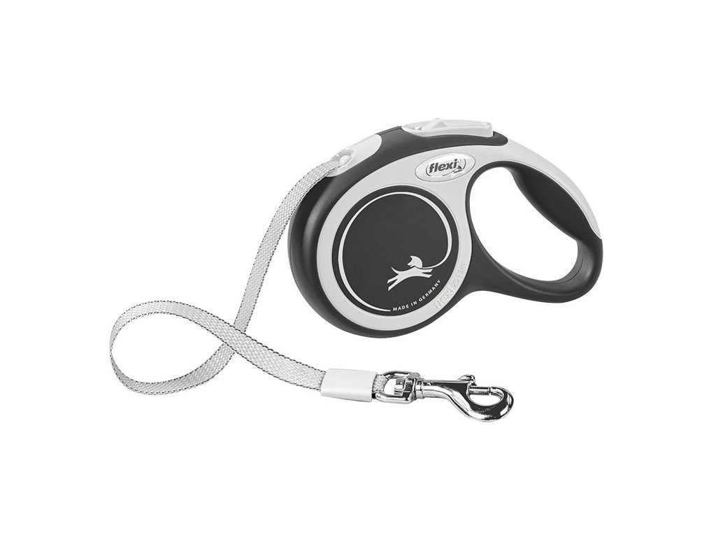 29001 2 flexi new comfort xs voditko pasek 3m 12kg cerna z kategorie chovatelske potreby a krmiva pro psy obojky voditka a postroje pro psy voditka pro psy samonavijeci voditka pro psy