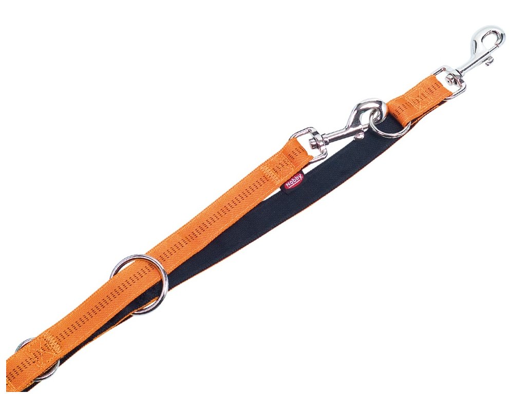 7332 1 nobby soft grip voditko prepinaci 200cm 10mm oranzova z kategorie chovatelske potreby a krmiva pro psy obojky voditka a postroje pro psy voditka pro psy klasicka voditka pro psy