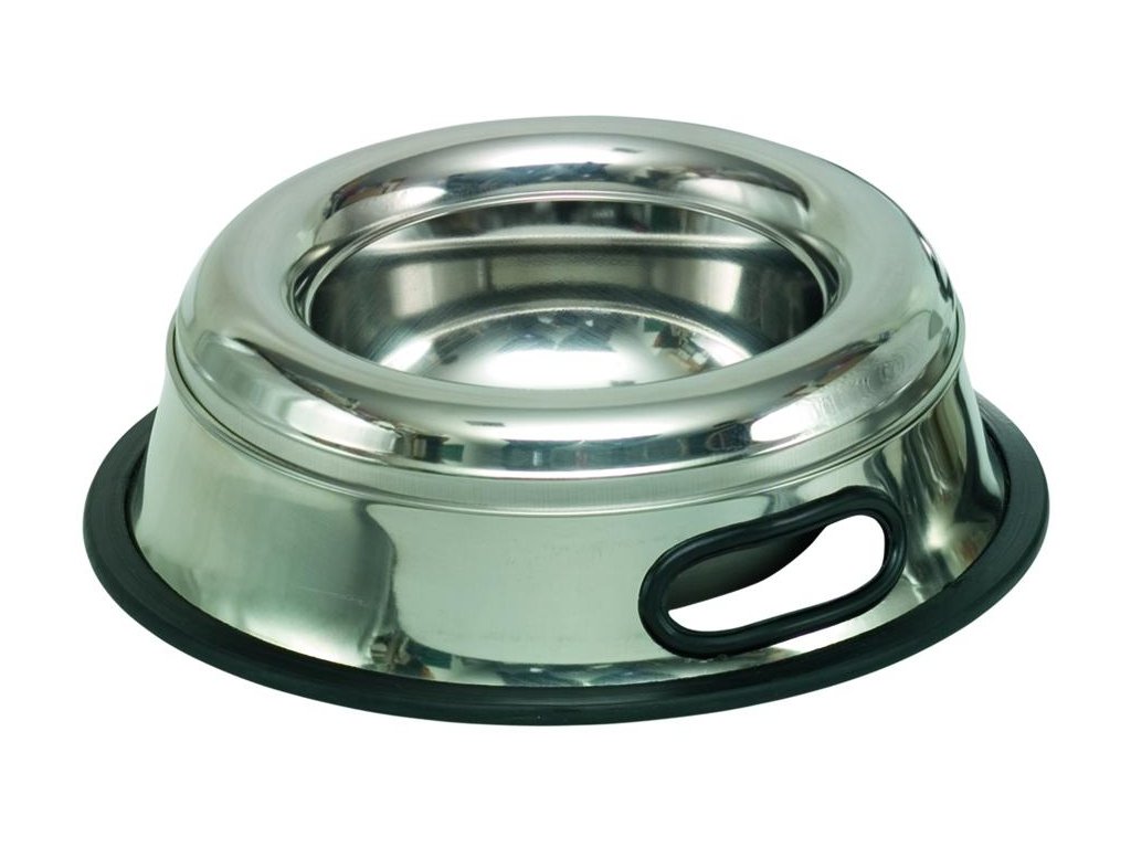 14097 2 nobby miska proti cakani 1 75 l 28 5 cm z kategorie chovatelske potreby a krmiva pro psy misky a davkovace pro psy nerezove misky pro psy