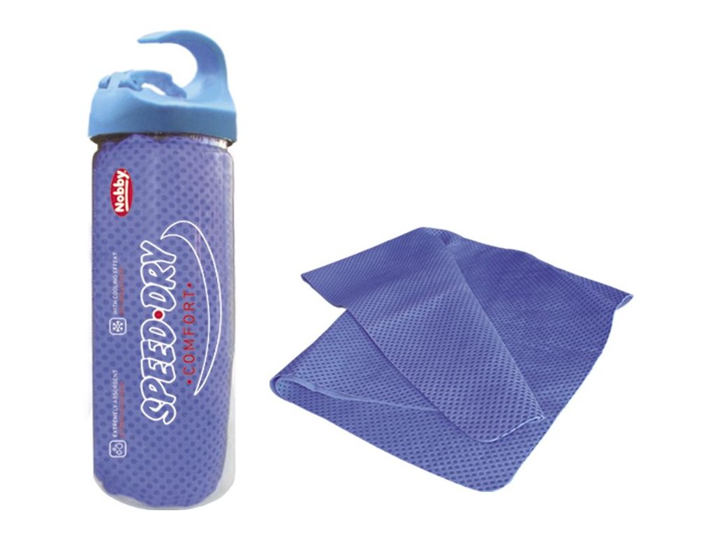 6384 3 nobby viceucelovy funkcni rucnik 66x43cm modra 1 ks z kategorie chovatelske potreby a krmiva pro psy cestovani se psem doplnky do auta pro psy