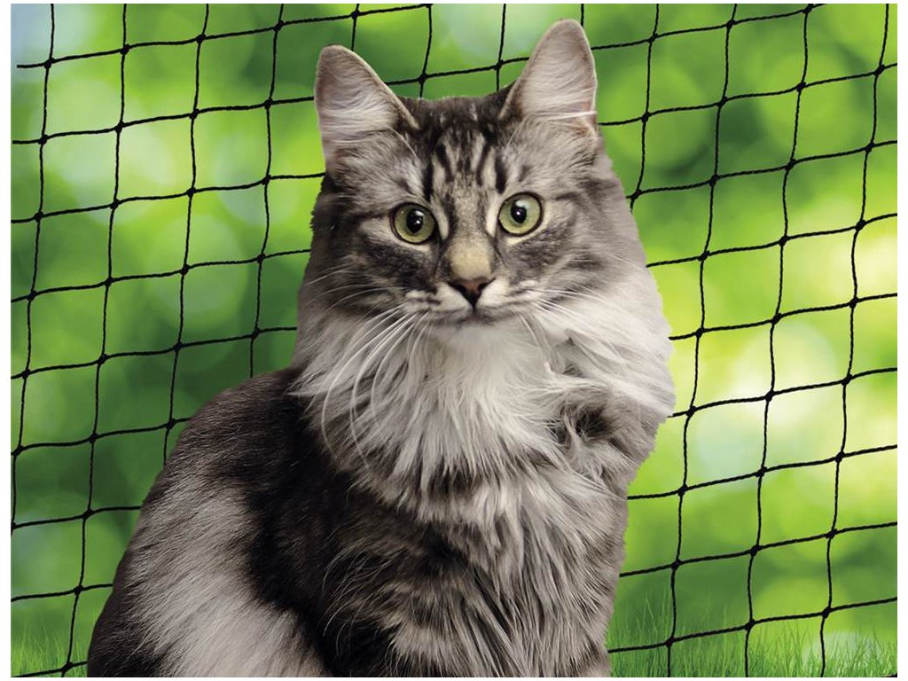 26079 1 nobby ochranna sit m pro kocky cerna 4x3m z kategorie chovatelske potreby a krmiva pro kocky pelisky dvirka a ostatni doplnky pro kocky ochranne site pro kocky