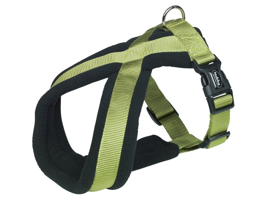 9276 1 nobby classic comfort postroj do x 20 30cm zelena z kategorie chovatelske potreby a krmiva pro psy obojky voditka a postroje pro psy postroje pro psy
