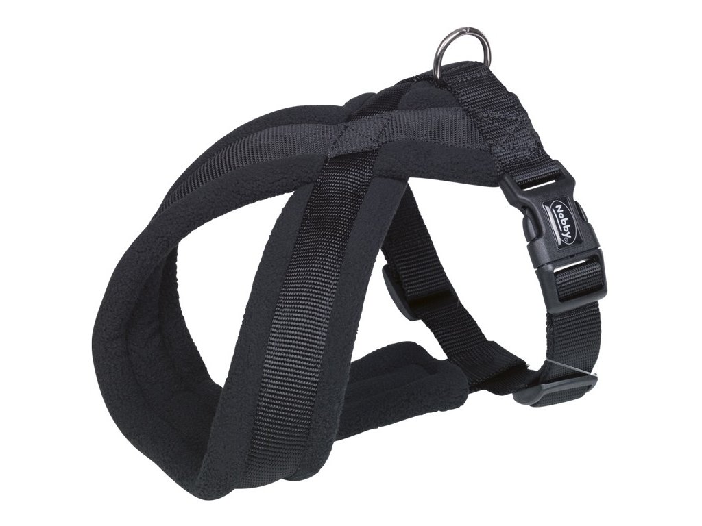 9225 1 nobby classic comfort postroj do x 70 100cm cerna z kategorie chovatelske potreby a krmiva pro psy obojky voditka a postroje pro psy postroje pro psy