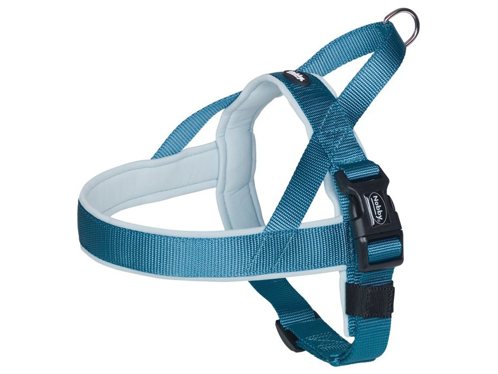 24450 1 nobby classic preno norsky postroj l xl svetle modry z kategorie chovatelske potreby a krmiva pro psy obojky voditka a postroje pro psy postroje pro psy