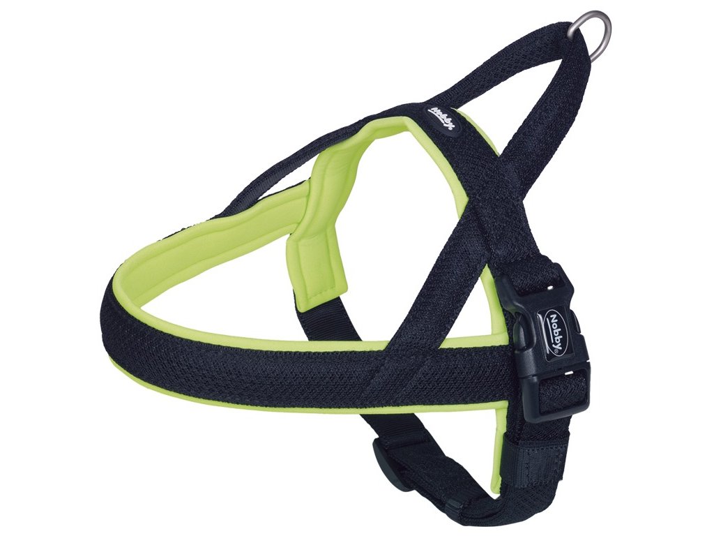 24939 1 nobby mesh preno norsky postroj m l zluty z kategorie chovatelske potreby a krmiva pro psy obojky voditka a postroje pro psy postroje pro psy