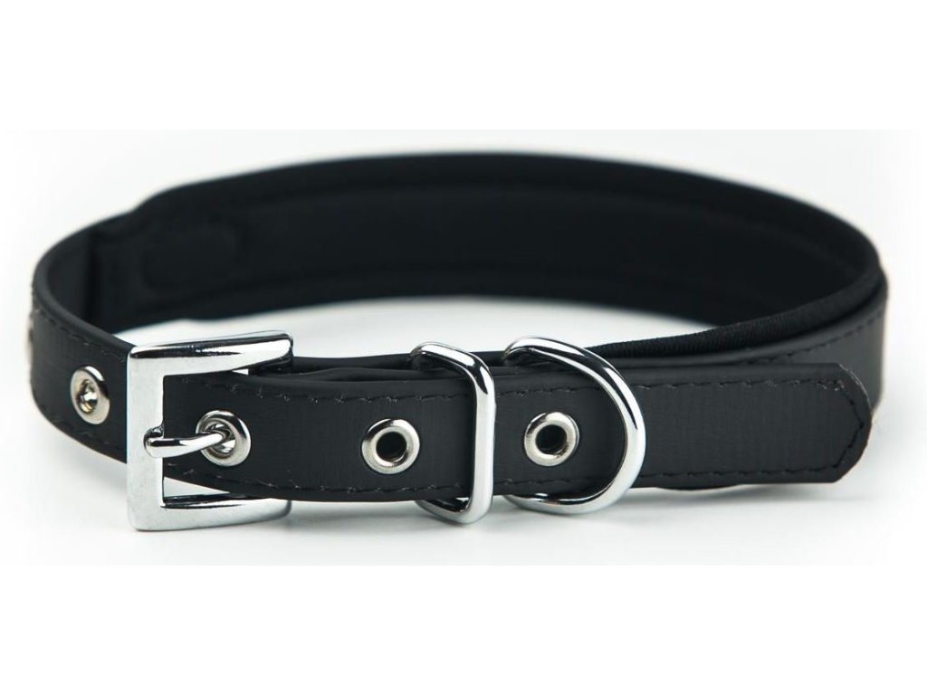 25017 4 nobby cover obojek pvc cerny s m 35 45cm z kategorie chovatelske potreby a krmiva pro psy obojky voditka a postroje pro psy obojky pro psy