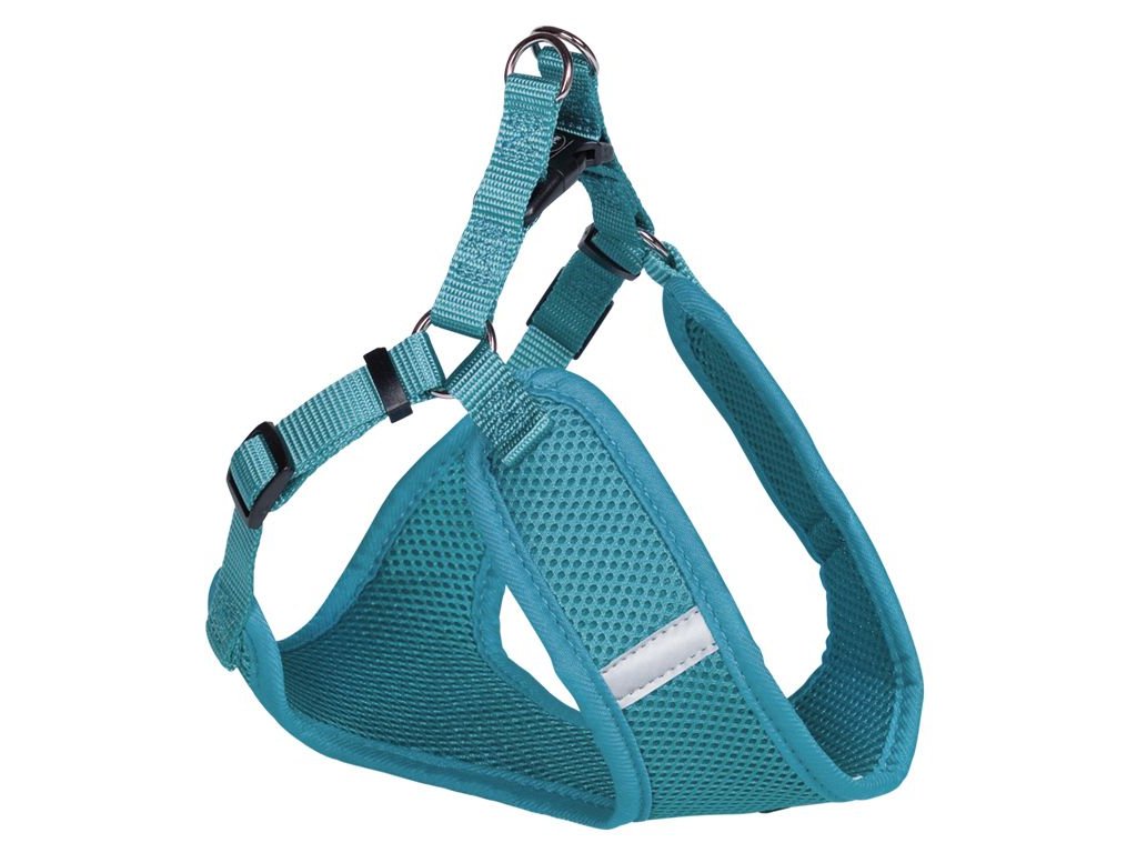 14256 1 nobby hrudni postroj mesh reflect tyrkysova l z kategorie chovatelske potreby a krmiva pro psy obojky voditka a postroje pro psy postroje pro psy