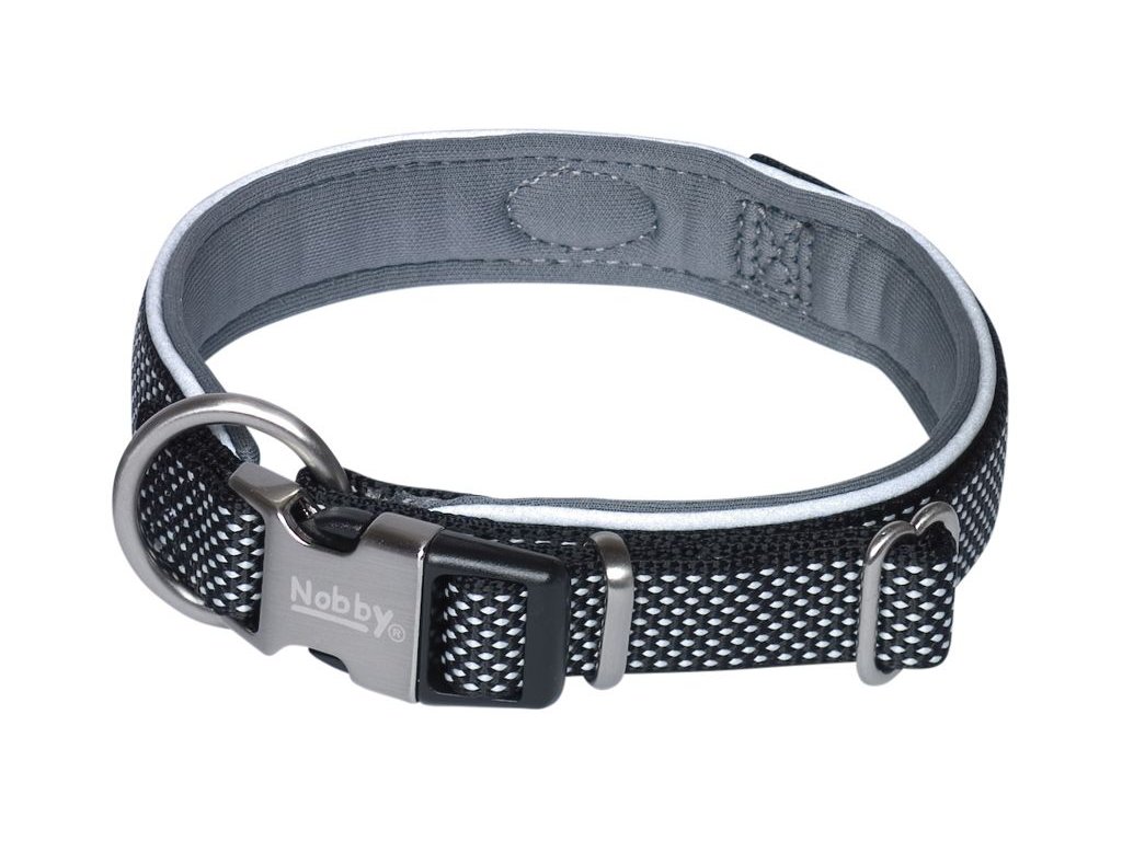 11208 1 nobby classic preno royal obojek neopren cerna m l 45 55cm z kategorie chovatelske potreby a krmiva pro psy obojky voditka a postroje pro psy obojky pro psy