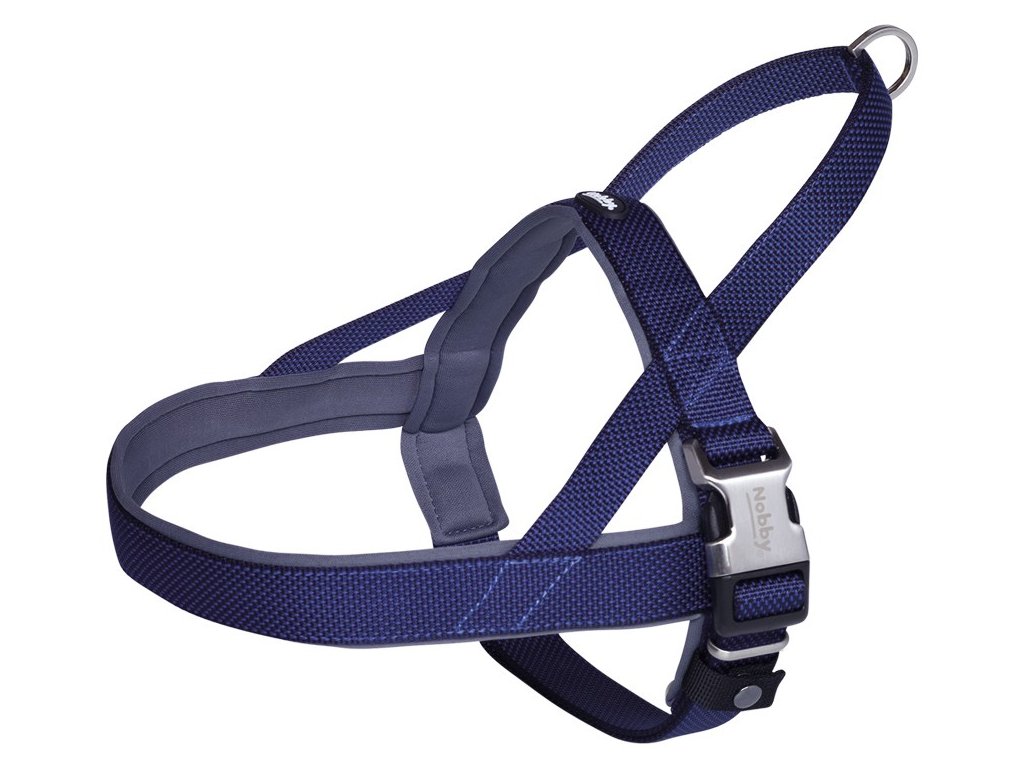 11478 1 nobby classic preno royal norsky postroj xl navy z kategorie chovatelske potreby a krmiva pro psy obojky voditka a postroje pro psy postroje pro psy