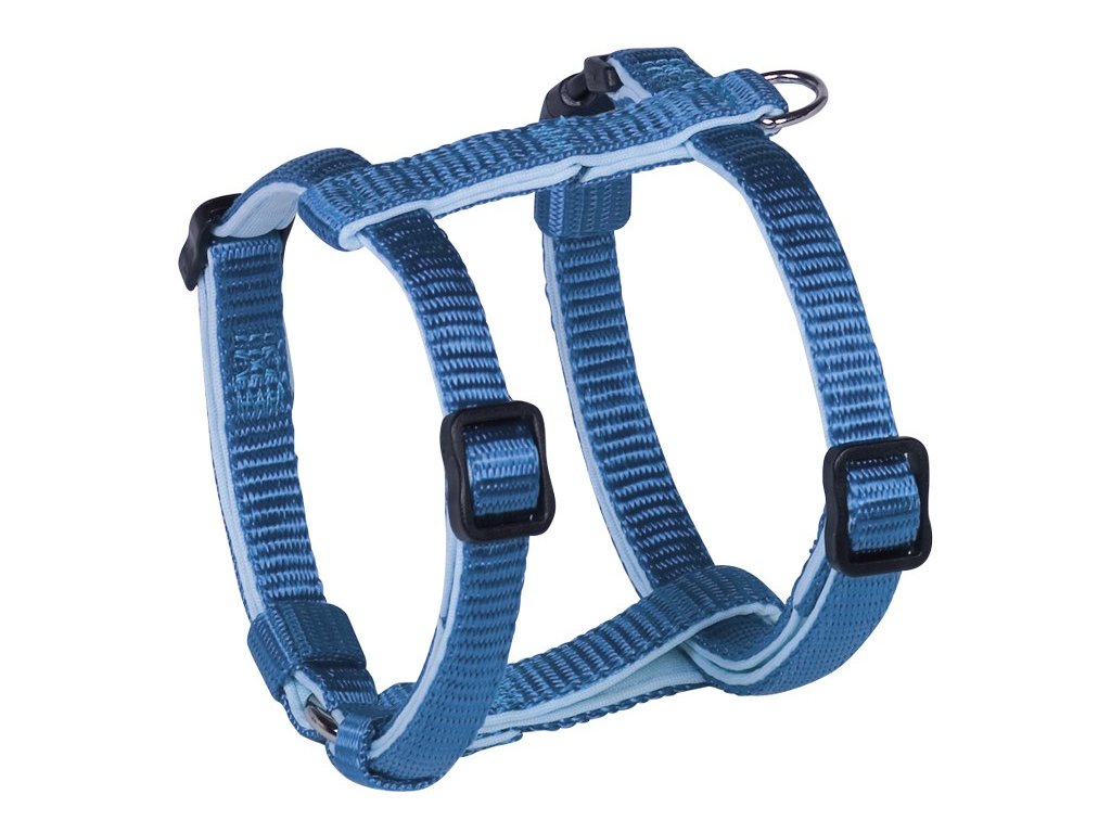 29787 1 nobby classic preno mini postroj neoprenovy svetle modra xxs s 30 40cm z kategorie chovatelske potreby a krmiva pro psy obojky voditka a postroje pro psy postroje pro psy