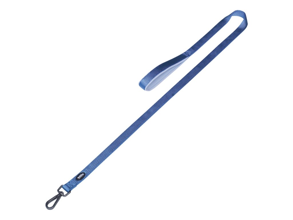 30009 1 nobby classic comfort voditko nylon svetle modra s m 1 20m 20mm z kategorie chovatelske potreby a krmiva pro psy obojky voditka a postroje pro psy voditka pro psy klasicka voditka pro psy