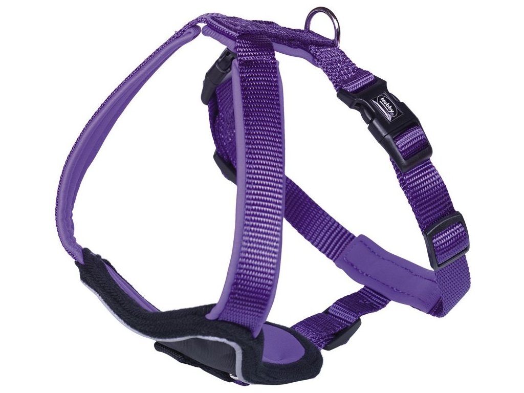 18357 1 nobby classic preno hrudni postroj xl fialova z kategorie chovatelske potreby a krmiva pro psy obojky voditka a postroje pro psy postroje pro psy
