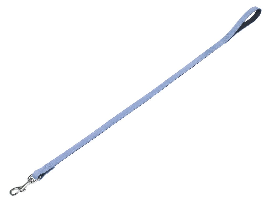 30240 1 nobby velours voditko ze semisove kuze s m 1 m svetle modra z kategorie chovatelske potreby a krmiva pro psy obojky voditka a postroje pro psy voditka pro psy klasicka voditka pro psy