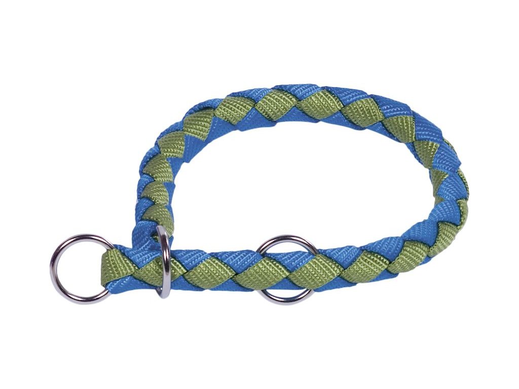 21396 1 nobby corda polostahovaci kulaty obojek s zelena z kategorie chovatelske potreby a krmiva pro psy obojky voditka a postroje pro psy obojky pro psy