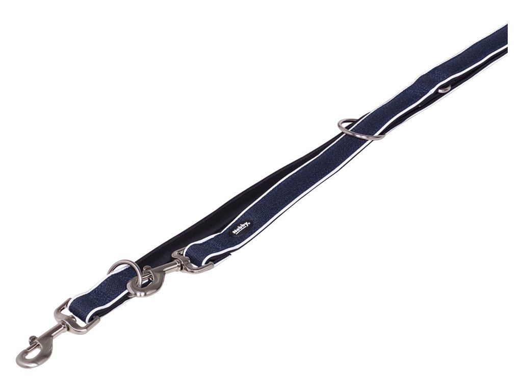 22878 1 nobby cayo voditko nylon neopren modra l xl 200cm z kategorie chovatelske potreby a krmiva pro psy obojky voditka a postroje pro psy voditka pro psy klasicka voditka pro psy