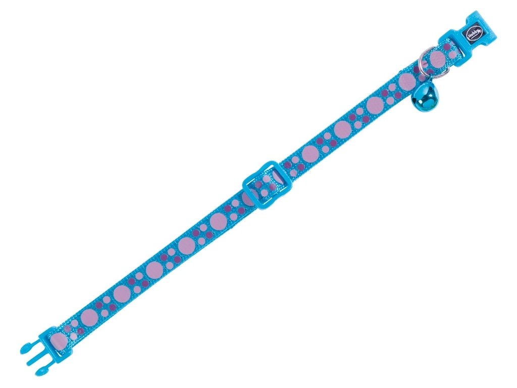 20487 1 nobby circle turquoise obojek s rolnickou pro kocky nachovy 1ks z kategorie chovatelske potreby a krmiva pro kocky obojky a voditka pro kocky obojky pro kocky