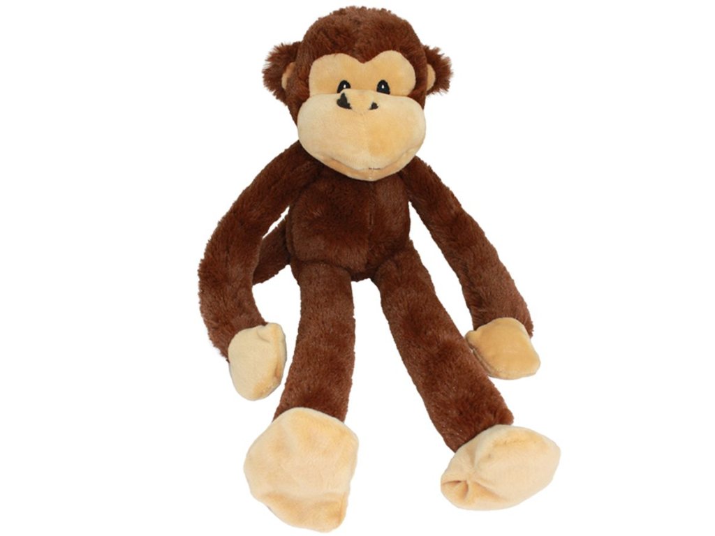 54291 hracka multipet swingin safari opice plys 48 cm z kategorie chovatelske potreby a krmiva pro psy hracky pro psy plysove hracky pro psy